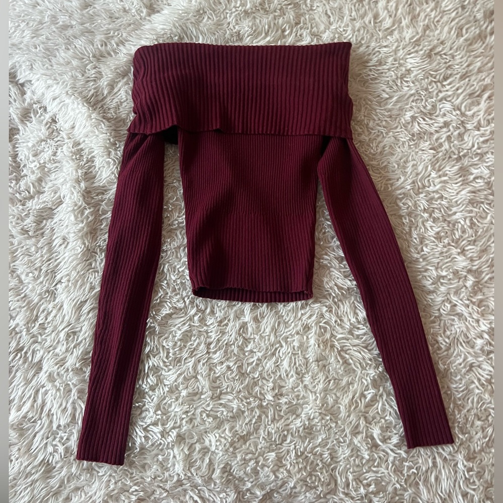 Princess Polly Morley Off Shoulder Sweater - Picture 4 of 7